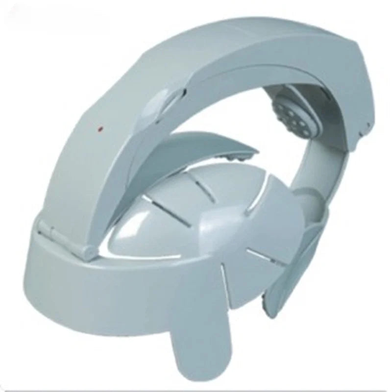 NEW Electric Head Massager Helmet Scalp Brain Relaxation Vibration Acupoint Health Scalp Massage Machine